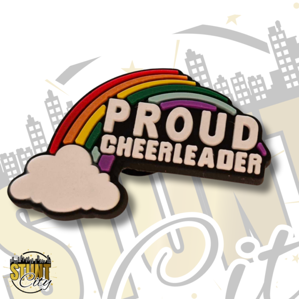 Proud Cheerleader Croc Charm - Image 2